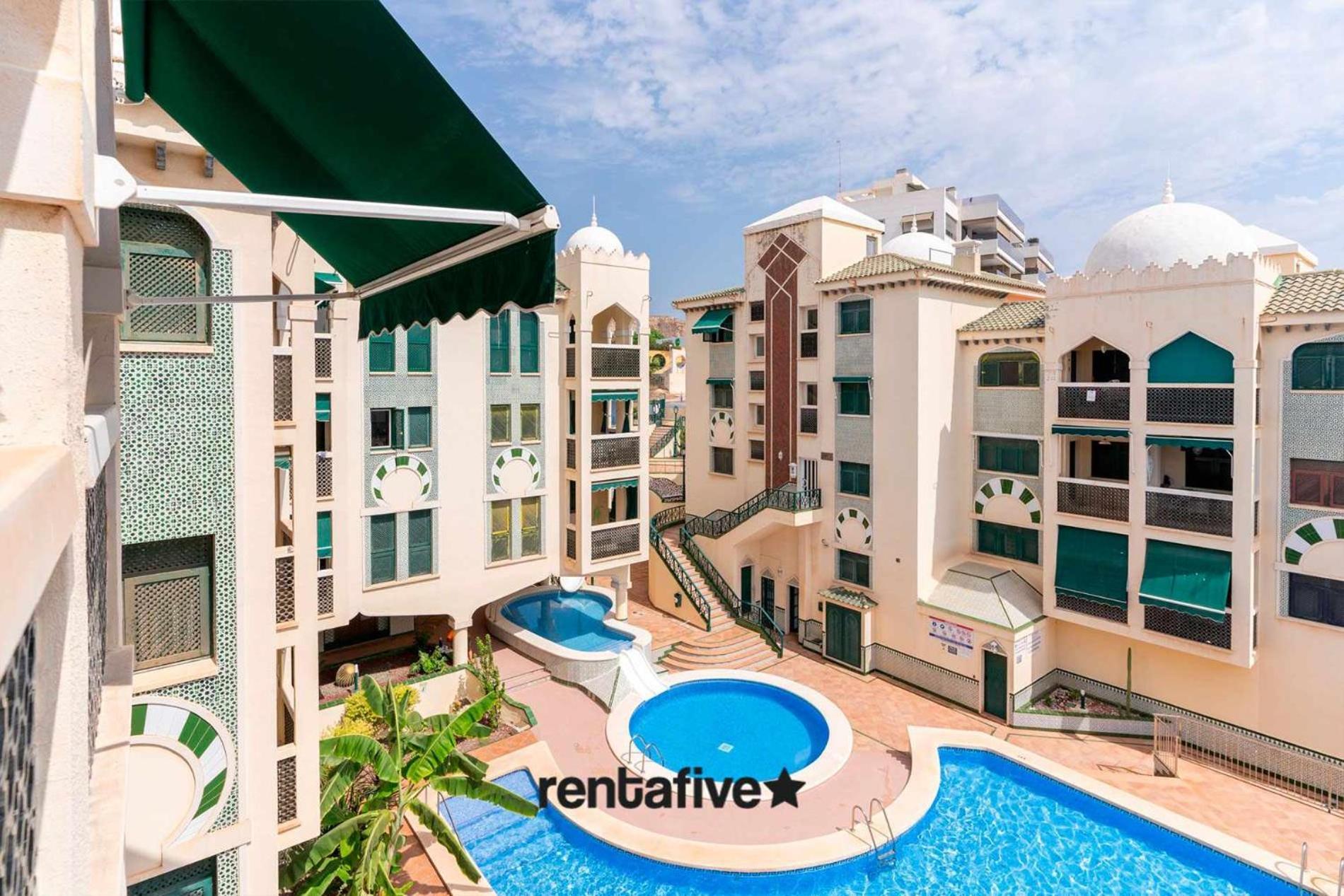 Rentafive Varadero Con Piscina Playa Y Terraza Санта Пола Экстерьер фото